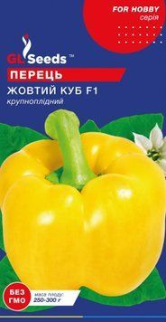 Перць солодкий Жовтий куб 3406 фото